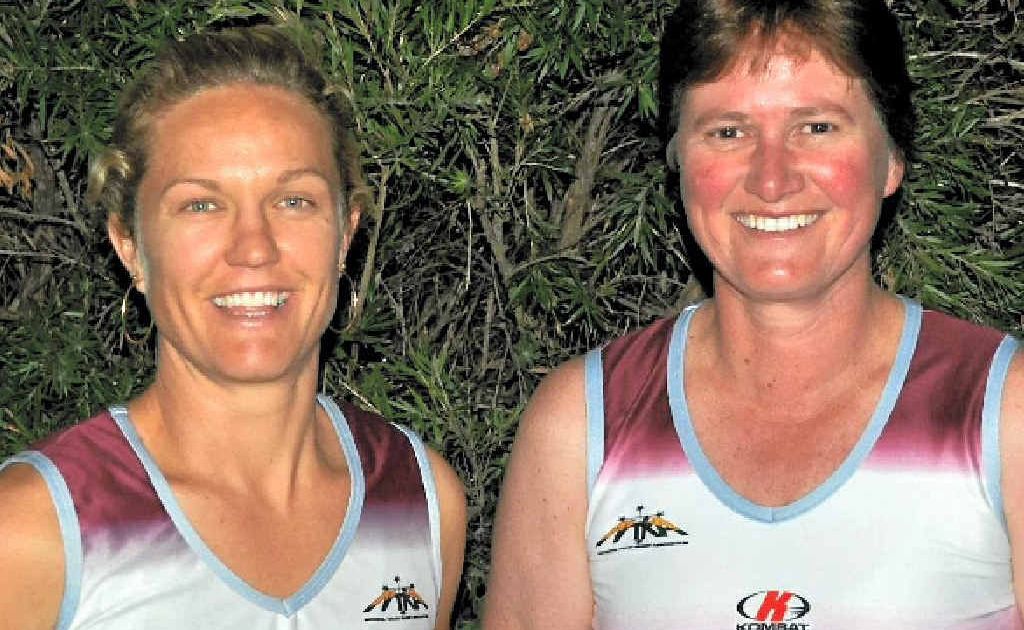 Texas pair Jaime Scott and Wendy Watson played for Australia in Rotorua. Texas pair Jaime Scott and Wendy Watson played for Australia in Rotorua.